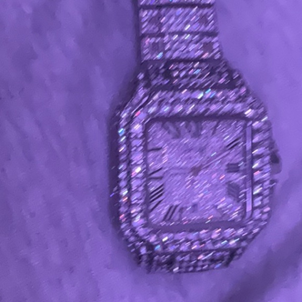 Silver Rhinestone Watch - Picture 4 of 5